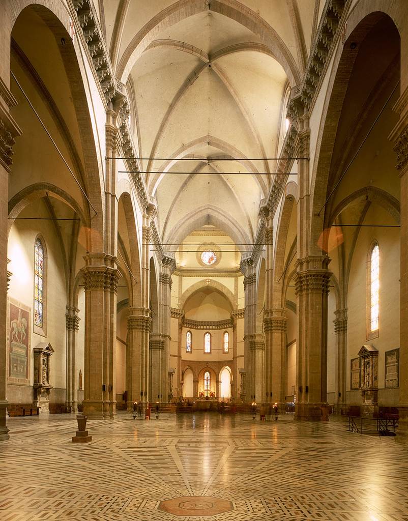arnolfo di cambio cattedrale di santa maria del fiore interno