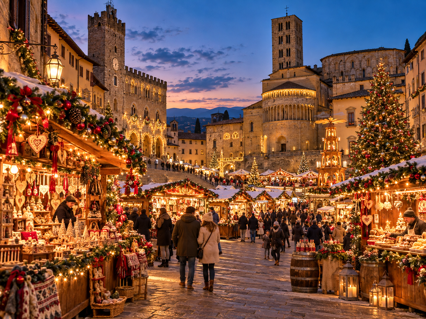 arezzo a natale